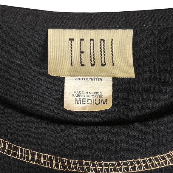 Vintage 90s Safari Print Maxi Dress M | Boho African Animal Zebra Giraffe Rayon - Picture 8 of 13